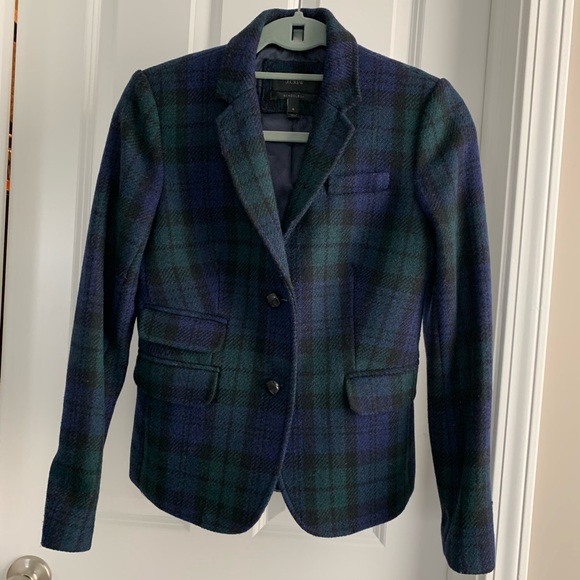 J. Crew Jackets & Blazers - 🌟NEW🌟 J.Crew Plaid Boyfriend Blazer!